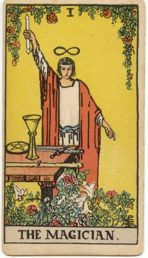 The Magician Major Arcana tarot card