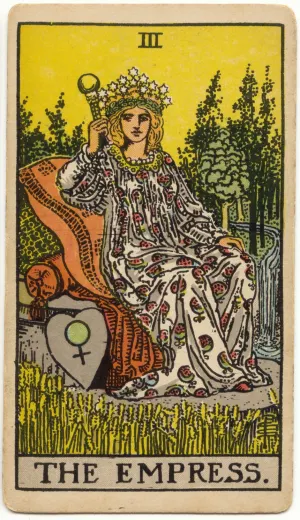 The Empress Major Arcana tarot card